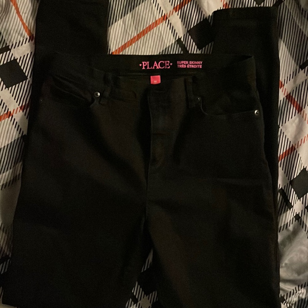 Like new black kids jeans